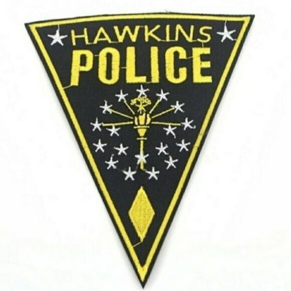 Hawkins Police Patch Embroidered Iron On Stranger‎ Things Cosplay Costume
